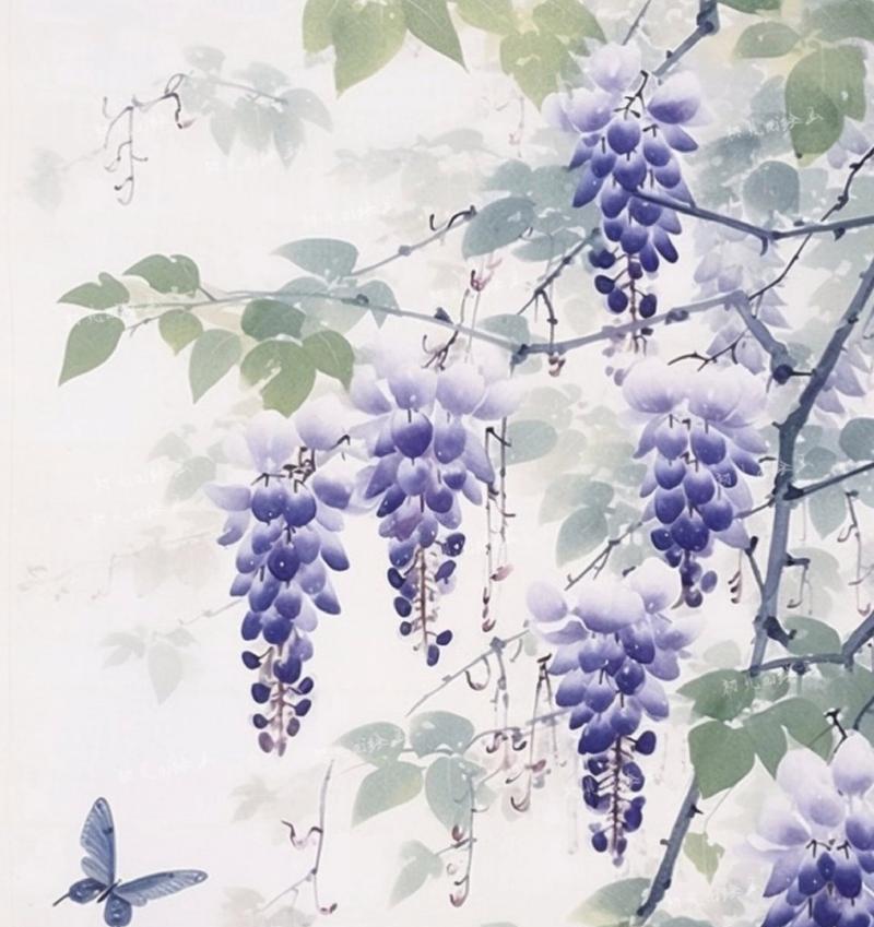 摇摆的紫藤花语和寓意是什么？它象征着什么？