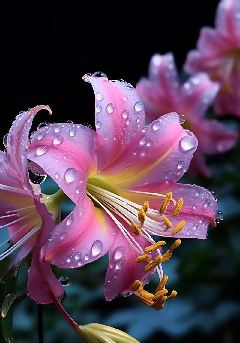 带雨的花通常代表什么？