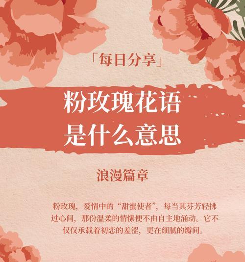 21朵粉玫瑰的花语和寓意是什么？