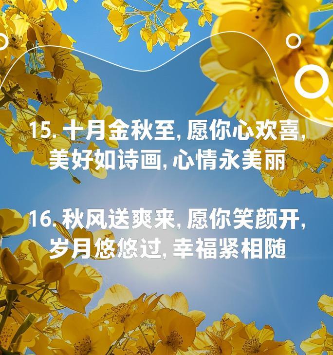 十月的花语代表花是什么？它传递了哪些信息？
