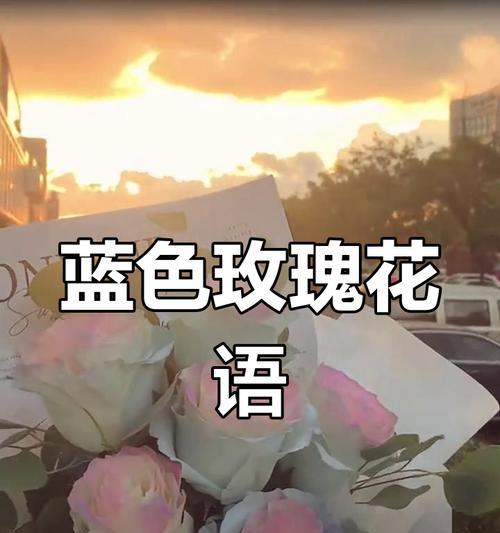 十朵冰蓝玫瑰传达的花语是什么？