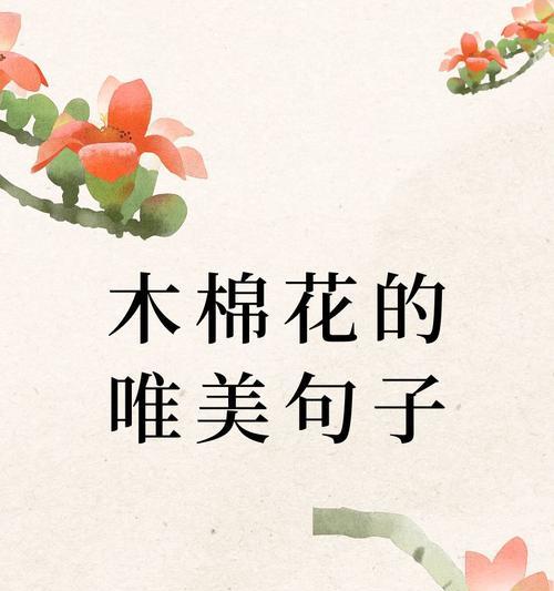 木棉的花语是什么？木棉的寓意有哪些？