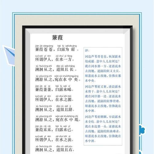 蒹葭花的寓意是什么意思？如何解读蒹葭花的象征意义？