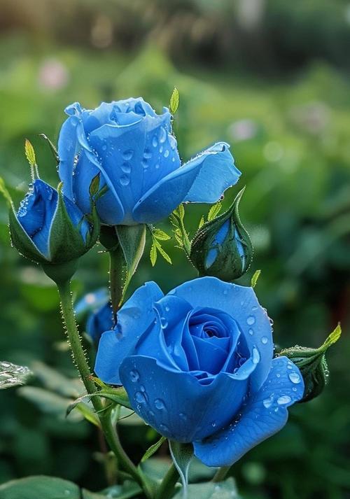 蓝色玫瑰代表什么含义？花语解读与送花建议？