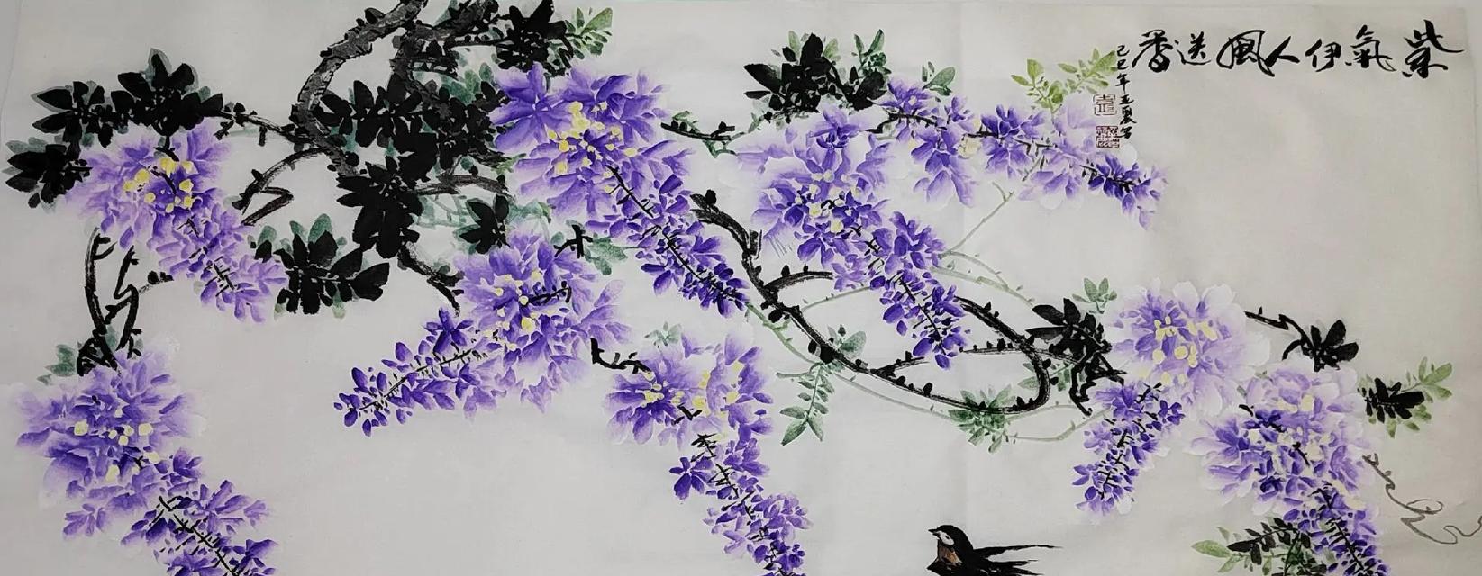 水墨生花的含义是什么？水墨画中生花的象征意义是什么？
