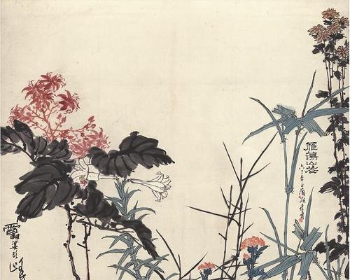 水墨生花的含义是什么？水墨画中生花的象征意义是什么？