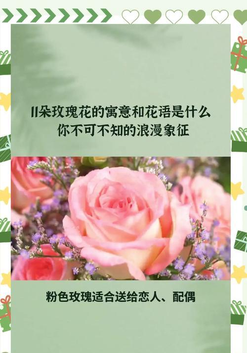 甜蜜花语——以玫瑰花为主题的花语解读（浪漫、温馨、幸福、爱情、甜蜜）