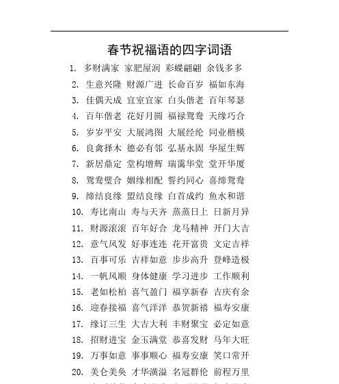哪些与花相关的词语寓意祝福？