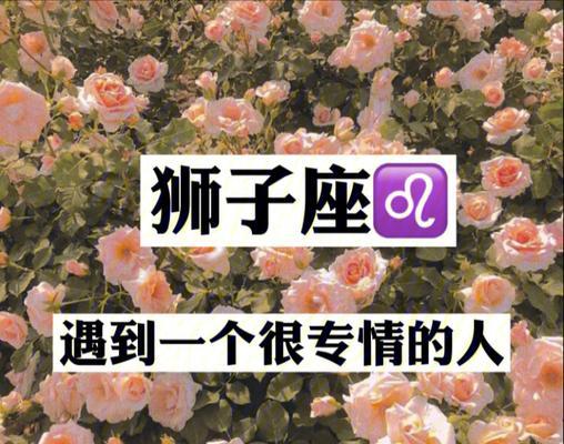 哪种花象征狮子和爱情？