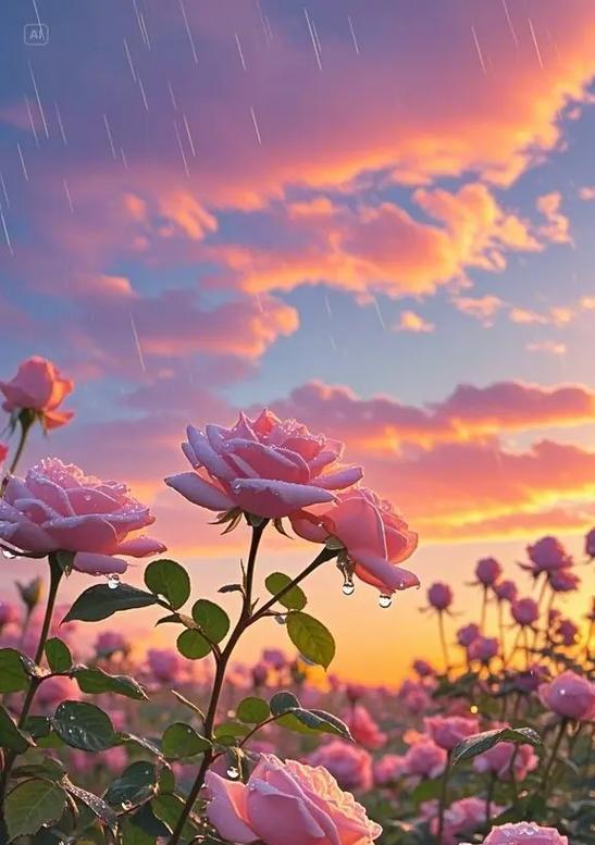 橘色蔷薇花的寓意是什么？