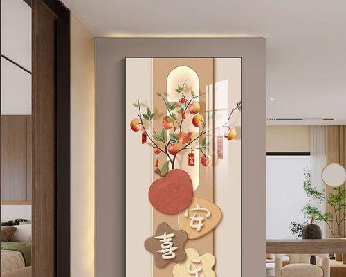 玄关挂什么花象征平安？