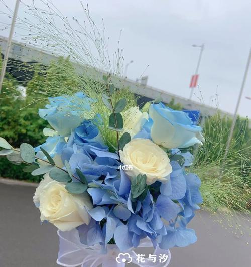 蓝色花束手捧花代表什么？蓝色花束的花语有哪些？