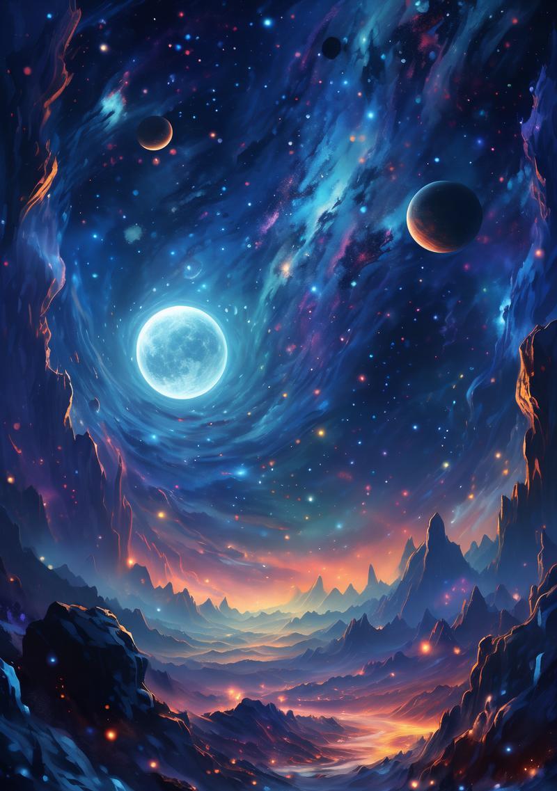 蓝色星空花代表什么？星空花的花语和象征意义是什么？