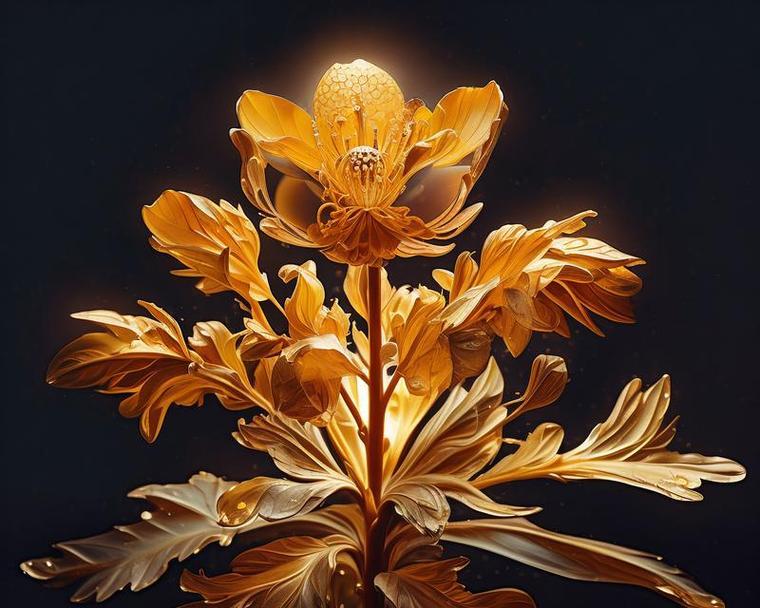 哪种金色花象征着收获？它的花语是什么？