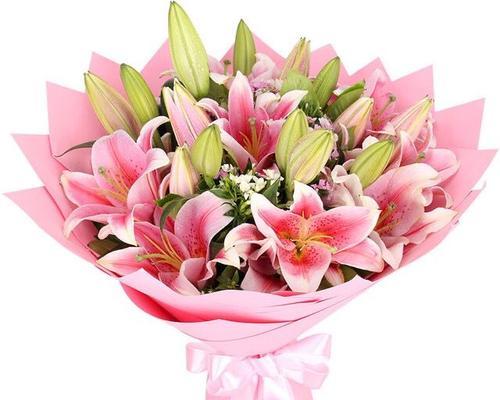 粉色白合花的寓意是什么？粉色百合花象征什么？