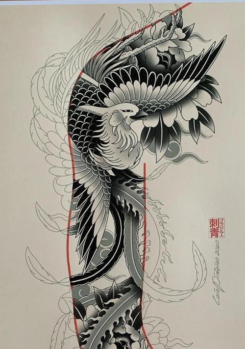 七色花在纹身手稿中代表什么？