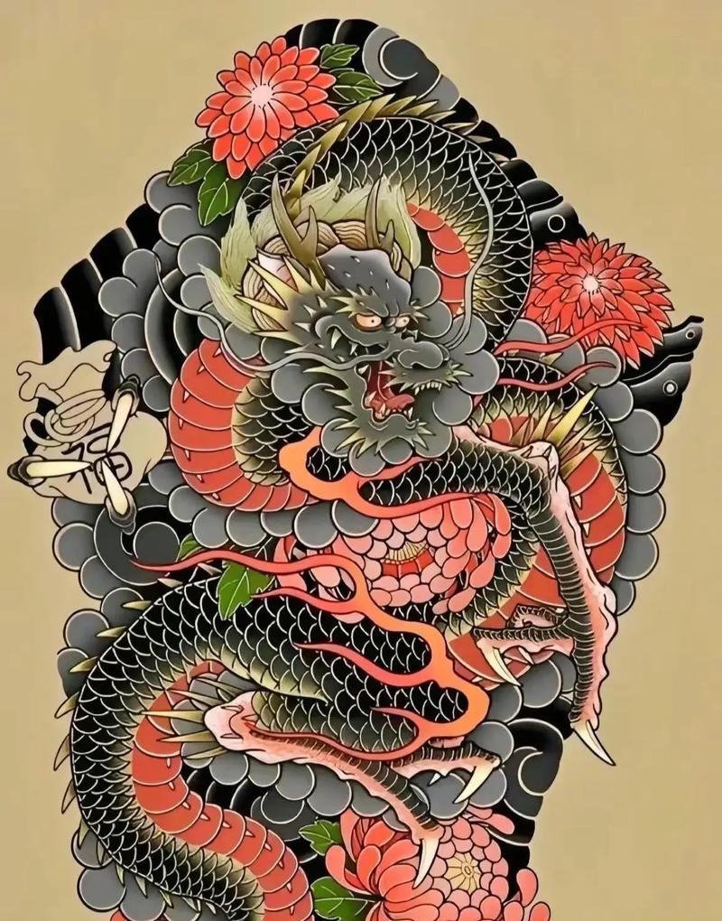 老传统龙花臂有什么寓意？