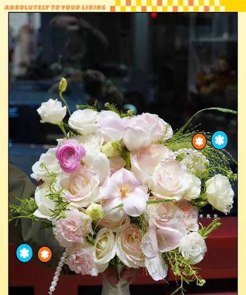 白色珠子手捧花代表什么含义？