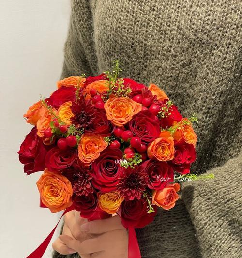 红色手捧花真花代表了什么？