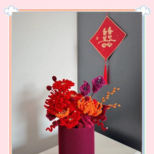 红色玫瑰扭扭花代表了什么？