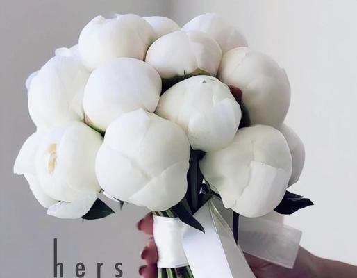 白色兰花手捧花有何特别寓意？