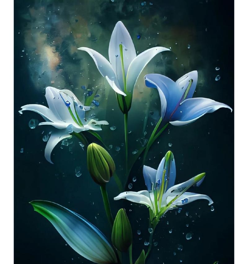 青色百合花的花语是什么？青色百合的寓意有哪些？