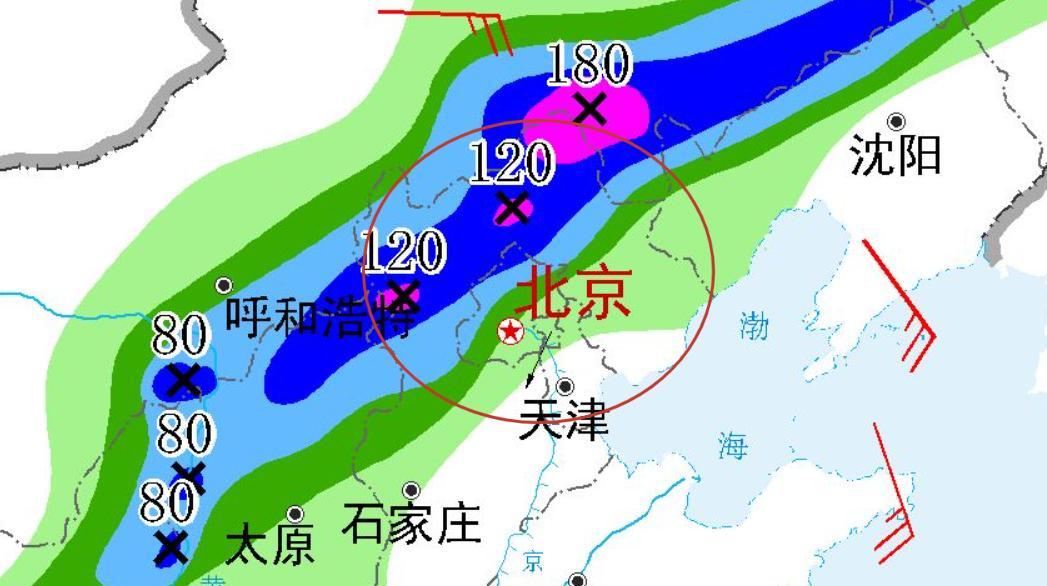 河北省！新一轮降雨中心已定，明天7月27号，暴雨大暴雨分布如下