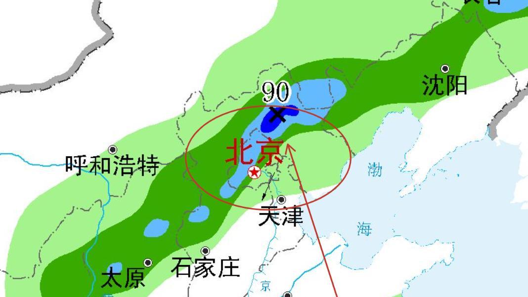 河北省！新一轮降雨中心已定，明天7月27号，暴雨大暴雨分布如下