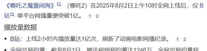 《哪吒2》又破纪录了