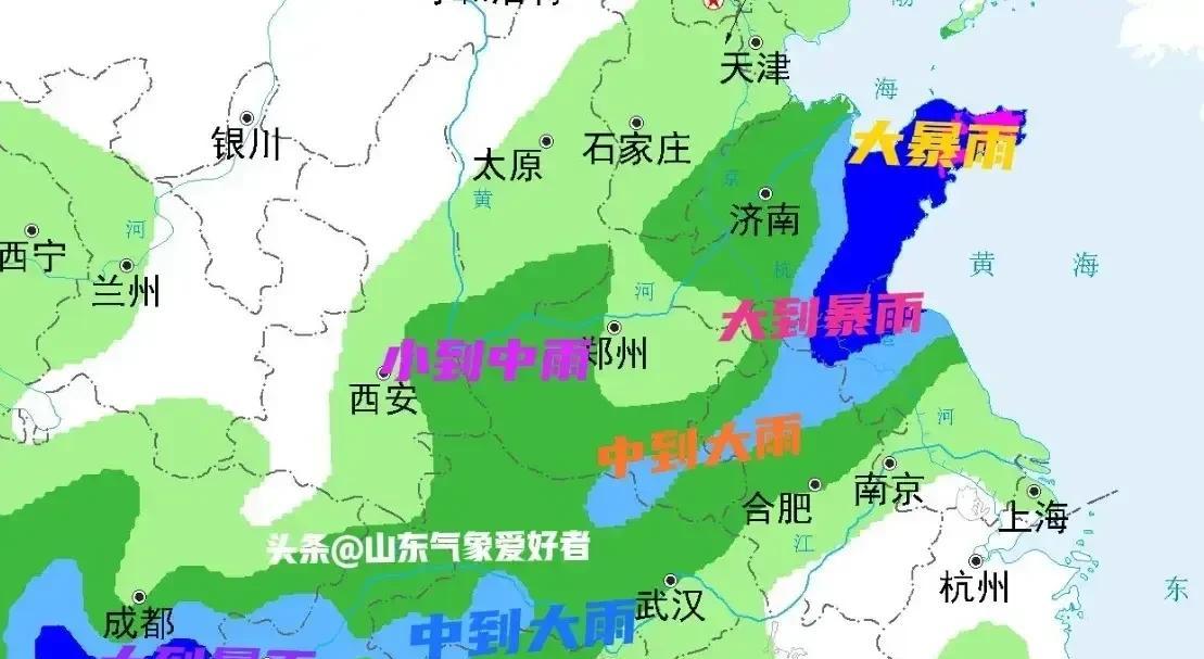 山东将迎低涡暴雨？分析:对流降雨持续频繁，8日起西南急流打通！