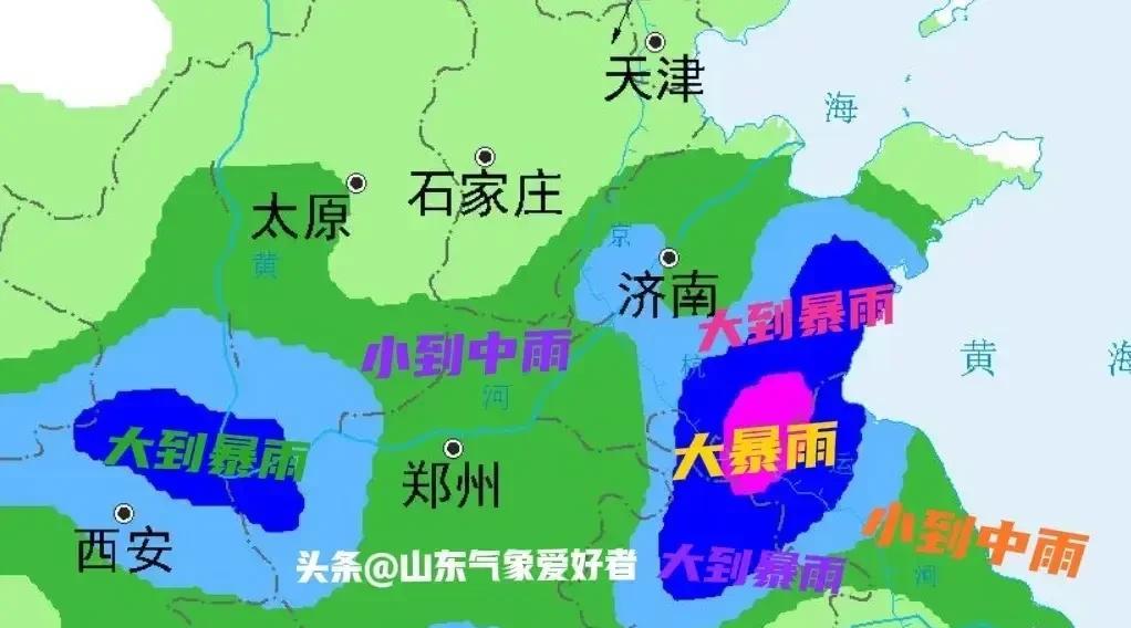 山东将迎低涡暴雨？分析:对流降雨持续频繁，8日起西南急流打通！