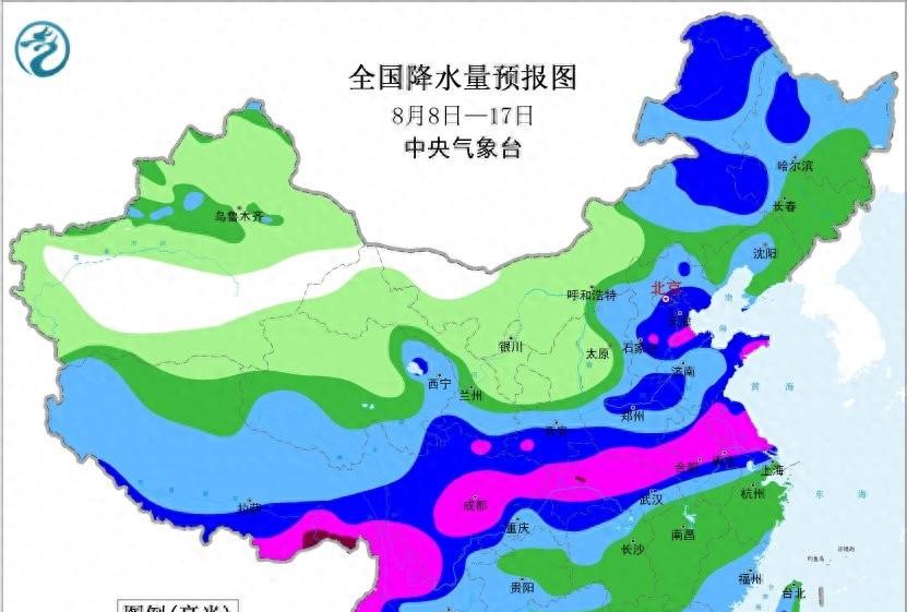 湖北降雨中心已定！今晚至明天8月9号天气预报，大雨暴雨分布如下