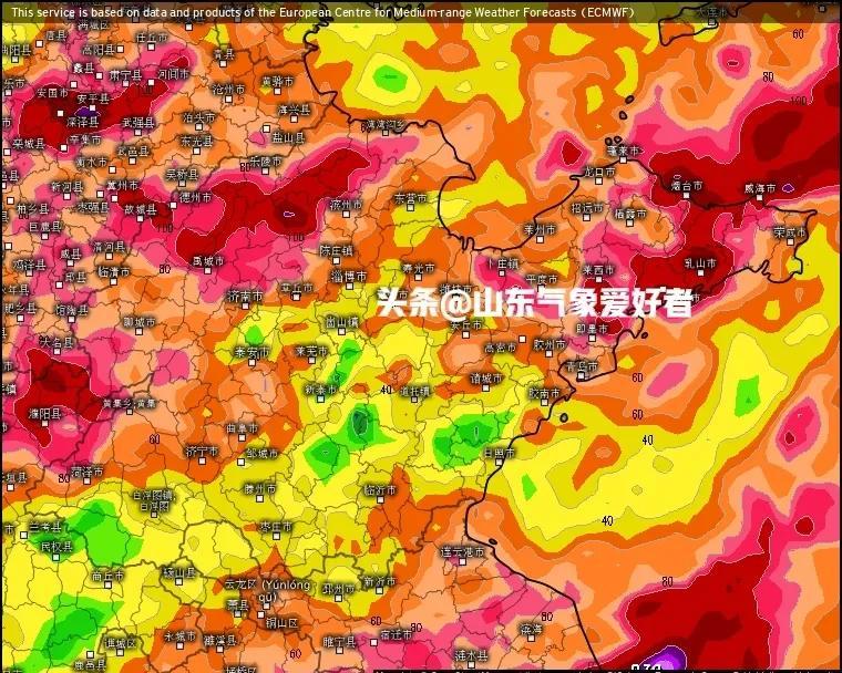 今夜山东再迎降雨！分析:副高南北摆动，15日起中到大雨来袭！