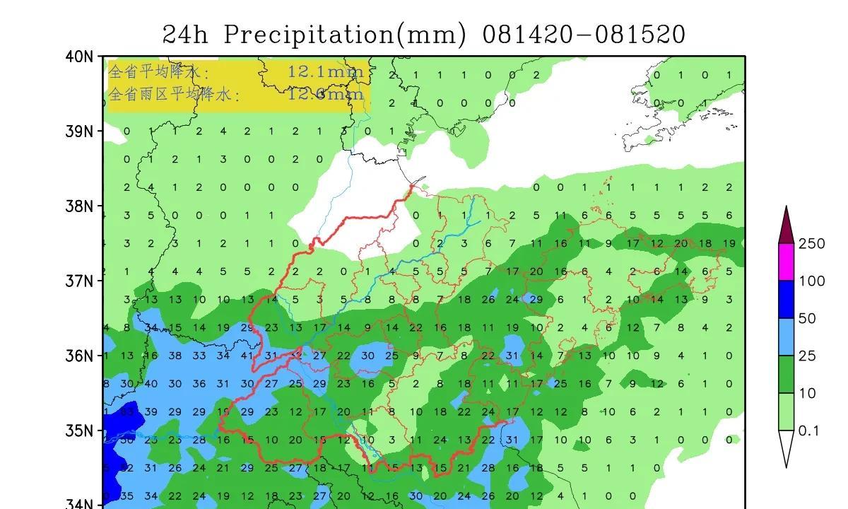 今夜山东再迎降雨！分析:副高南北摆动，15日起中到大雨来袭！