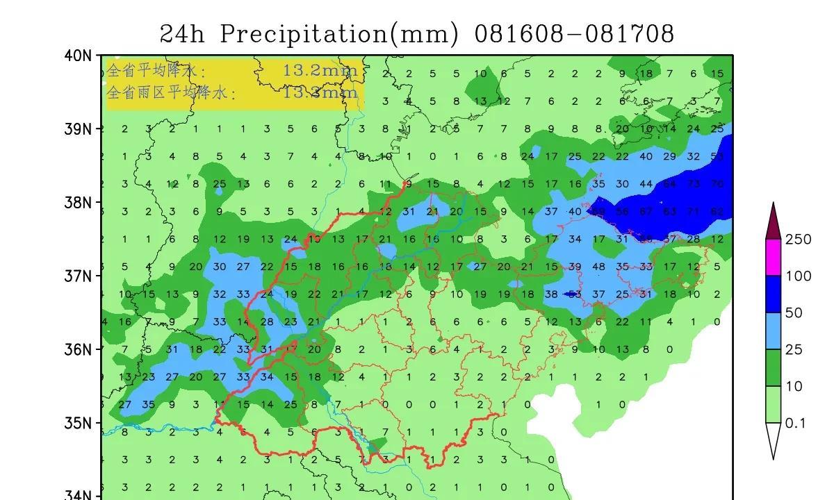 今夜山东再迎降雨！分析:副高南北摆动，15日起中到大雨来袭！