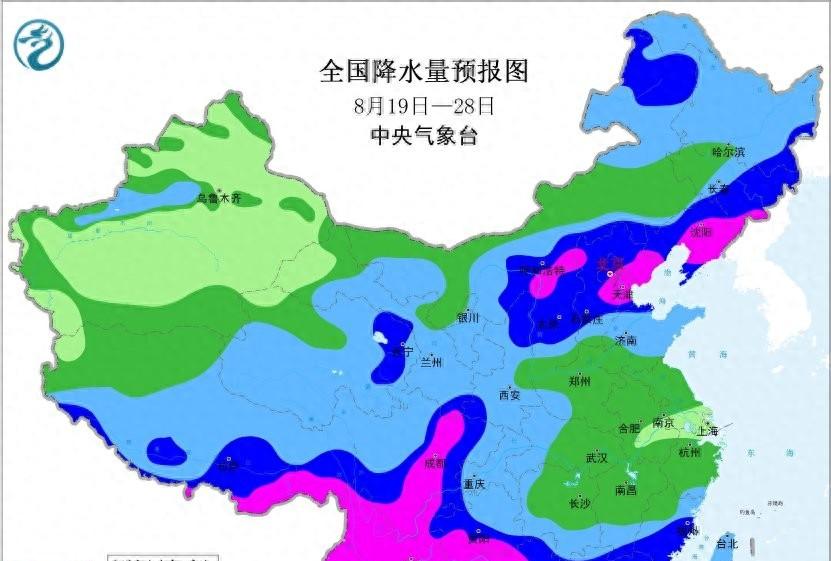 陕西！降雨中心已确定！明天21~23号天气预报，中雨大雨分布如下