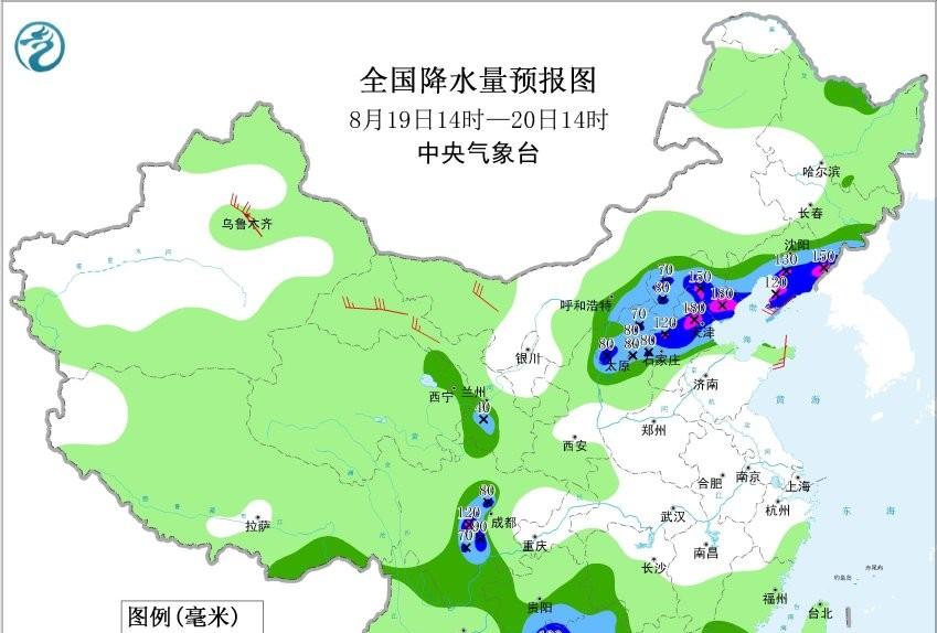 陕西！降雨中心已确定！明天21~23号天气预报，中雨大雨分布如下