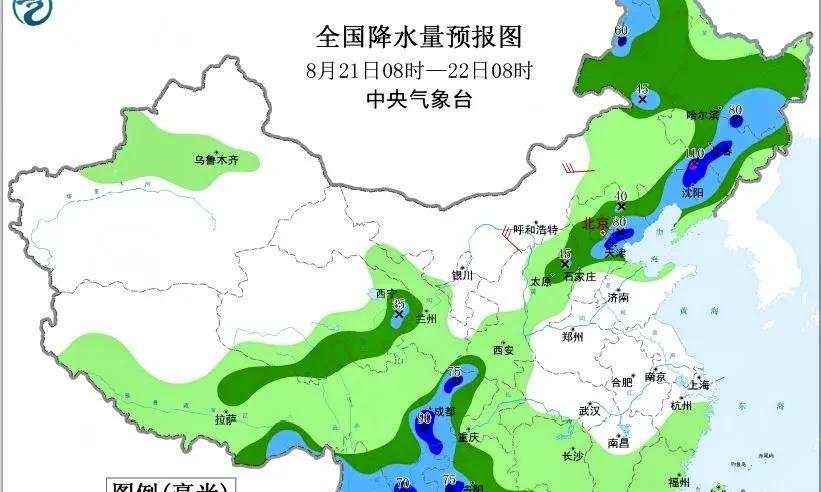 湖北！新一轮大雨暴雨已来到，具体分布如下！21号～23号天气预报