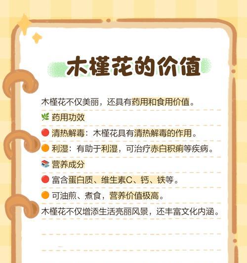 木槿花的花语与意义（探寻木槿花的美丽语言）