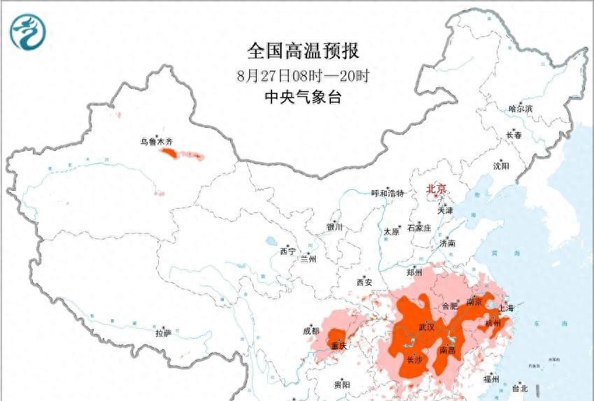 江苏！本轮高温确定已完成，明天8月28号天气预报，重点分布如下