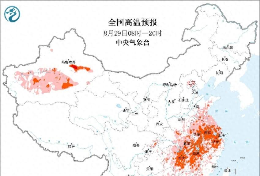 四川！本轮高温确定已完成，明天8月30号天气预报，高温分布如下