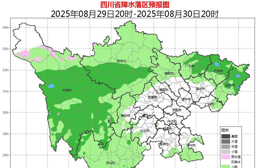 四川！本轮高温确定已完成，明天9月1号天气预报，重点分布如下