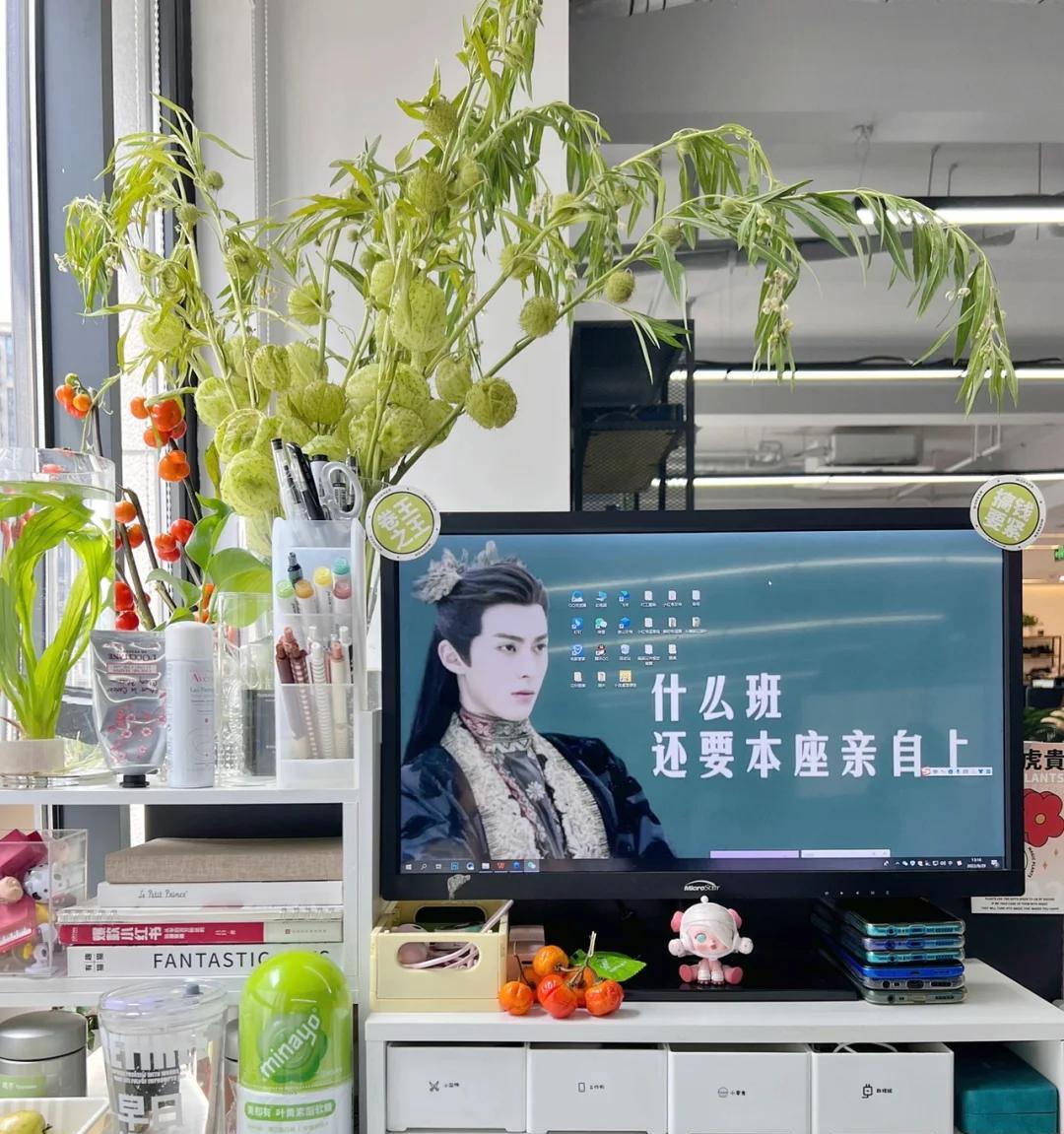 男子被裁员，清理工位上的花，大大小小一拖车：工位当家的代价