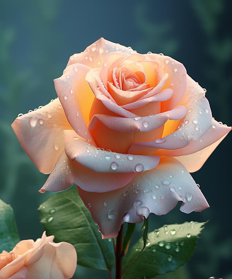 爱情专一之花（玫瑰花盛开在专一的花园里）