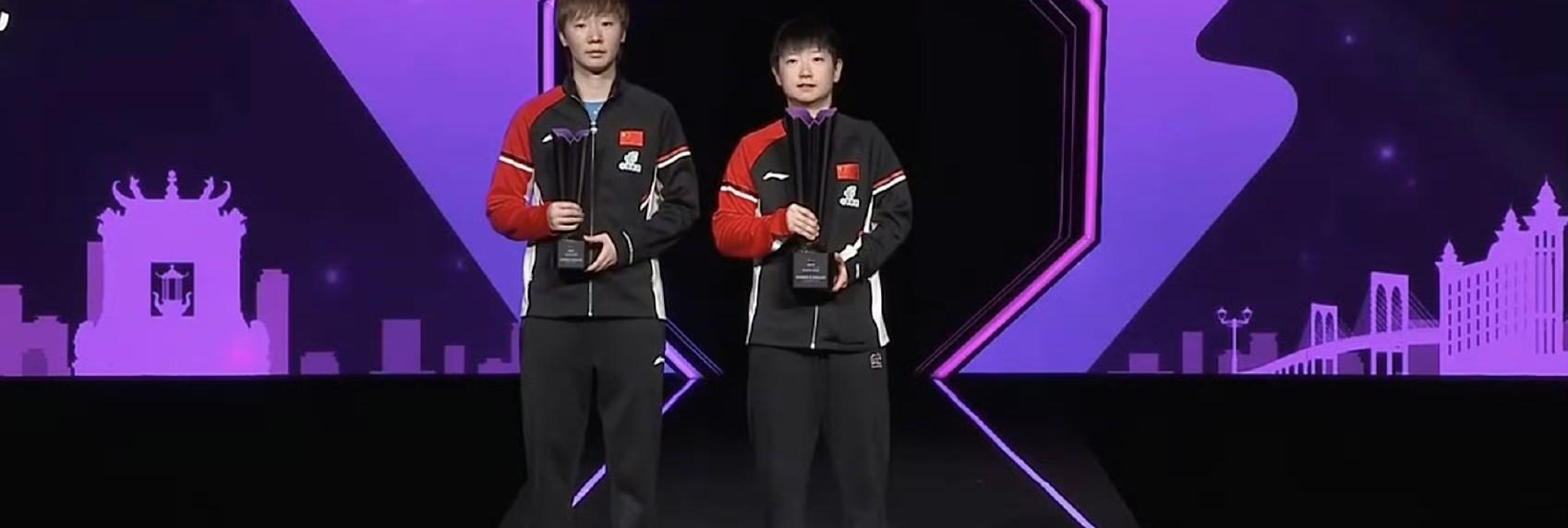4:3！孙颖莎逆转夺冠，谁注意她和王曼昱赛后同一举动，拒绝庆祝