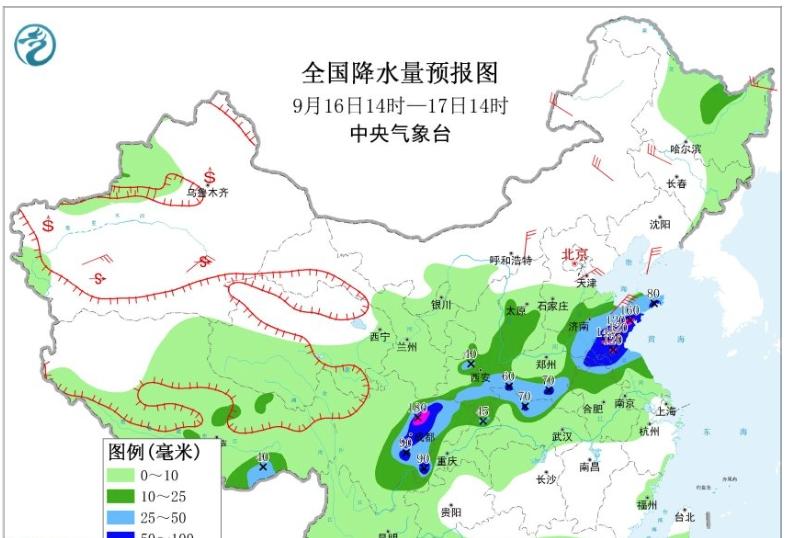 17号台风准备，18号台风随后，冷空气南下，7省暴雨局地大暴雨