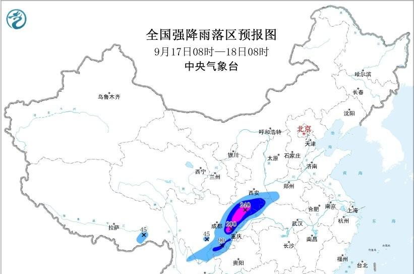新一轮预警：10省大到暴雨，17、18号台风或将生成并登陆我国