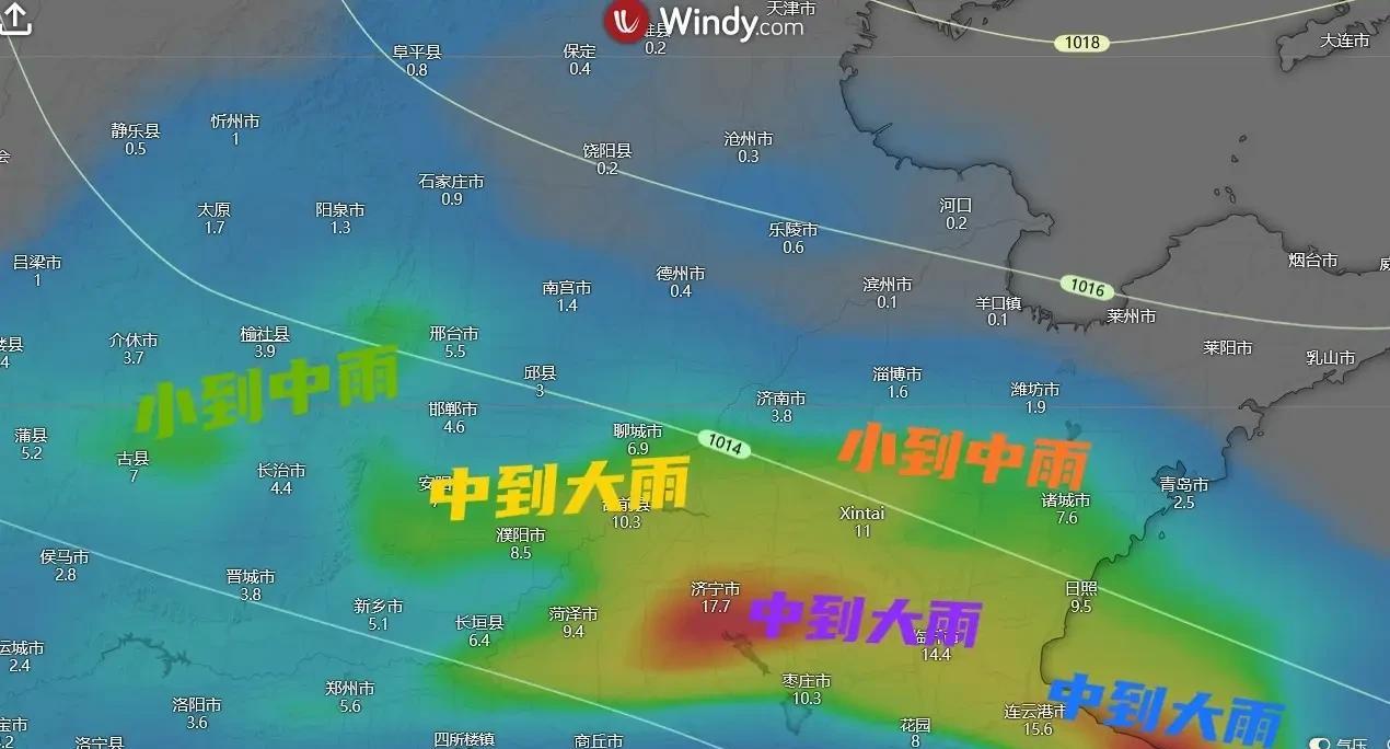 秋雨下不停？分析:新一轮降雨来袭，GFS预测山东局部150毫米！
