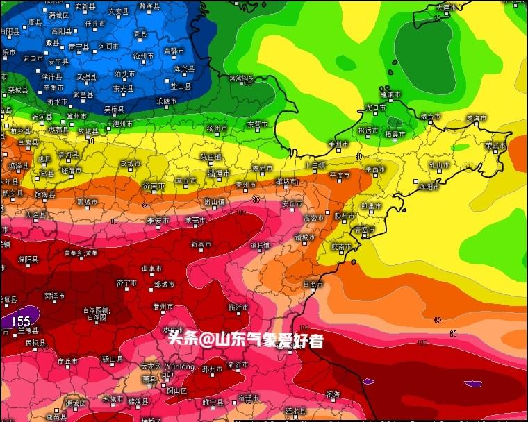 秋雨下不停？分析:新一轮降雨来袭，GFS预测山东局部150毫米！