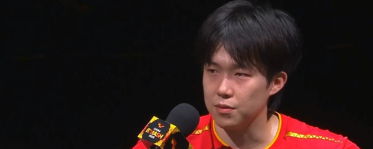 首秀3:0横扫！谁注意王楚钦比赛中两次被打断，赛后却连道感谢